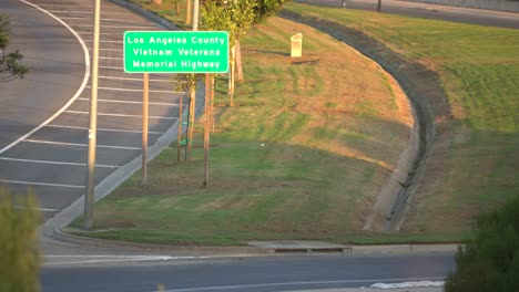 Tribut-An-Vietnam-Veteranen-Auf-Der-Autobahn