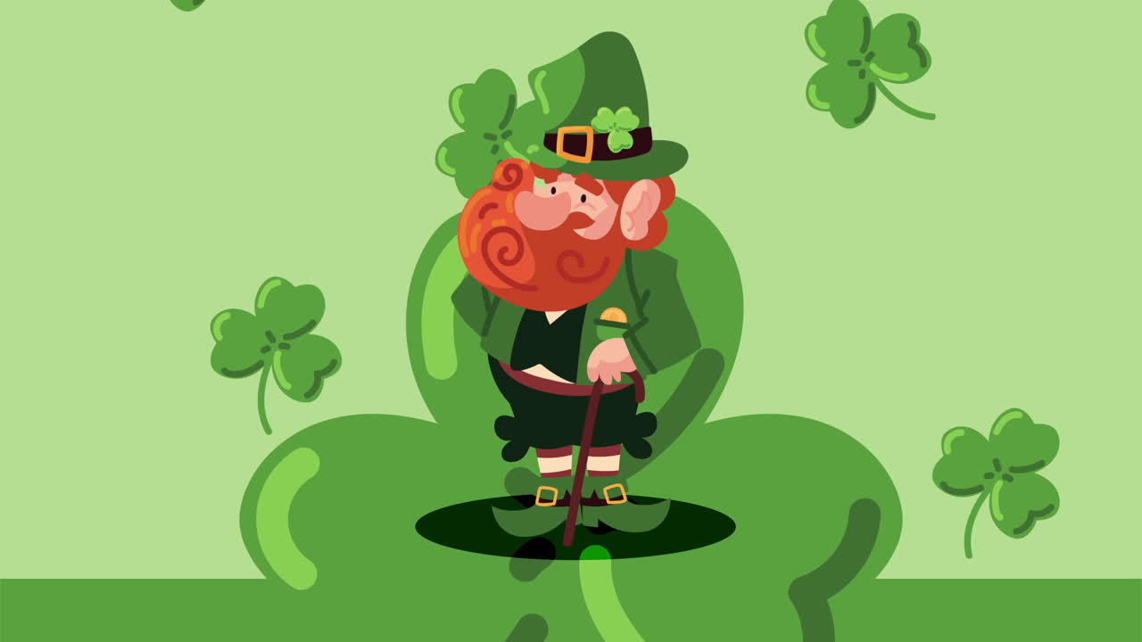 Leprechaun Illustration for St. Patrick's Day