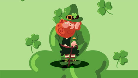 leprechaun illustration for st. patrick's day