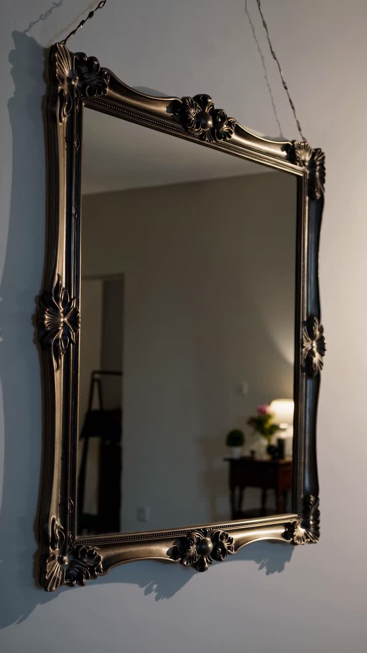 Riflesso elegante di specchio vintage