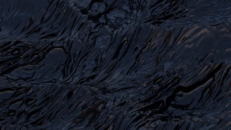 black abstract background. detailed displaced surface. abstract planet surface. noise texture. 3d rendering animation loop. 4k uhd