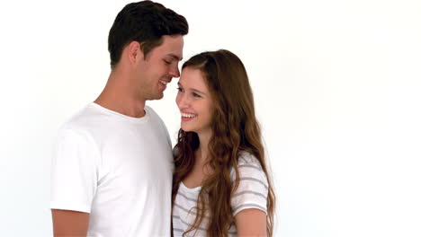 Smiling-couple-standing