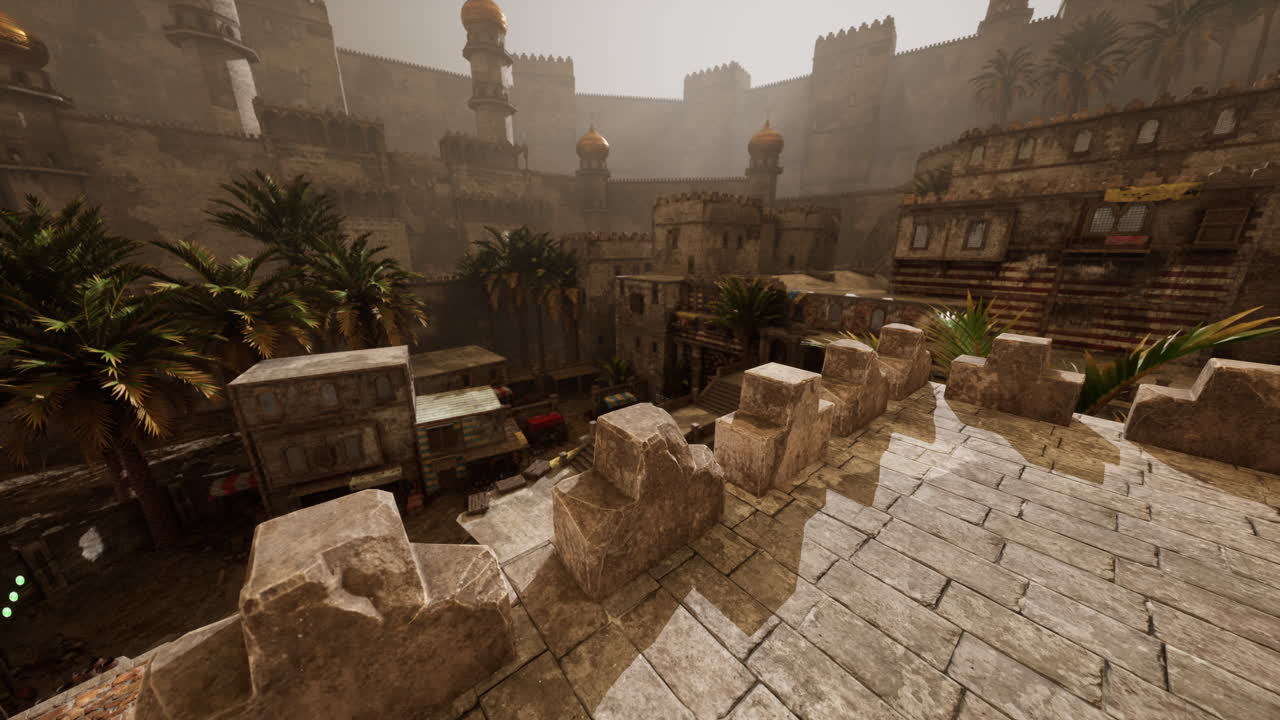 antigua ciudad desértica fortaleza