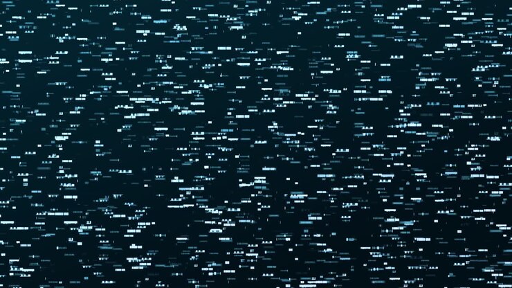 Futuristic Data Visualization: AI, Big Data, and Cybersecurity in Motion Graphics