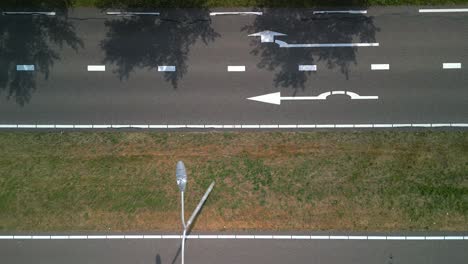 perspectiva aérea de las carreteras en los países bajos