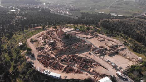 prophet nebi samuel national park aerial view