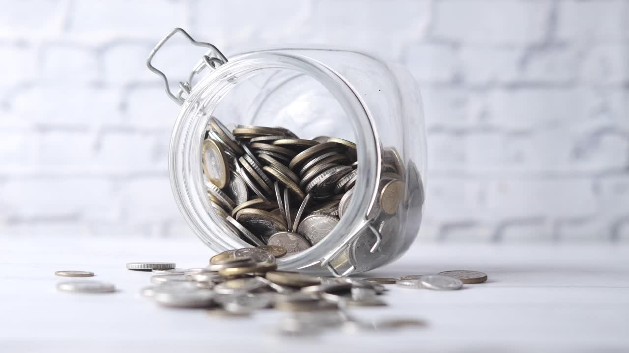 Money in a Glass Jar