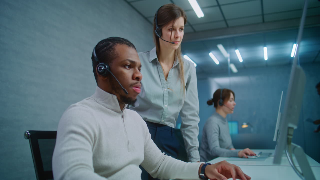 Customer Service Team in Action