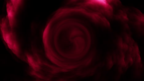 thunderstorm sky with dark mystical red clouds