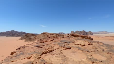 wadi rum panoramic view jordan desert