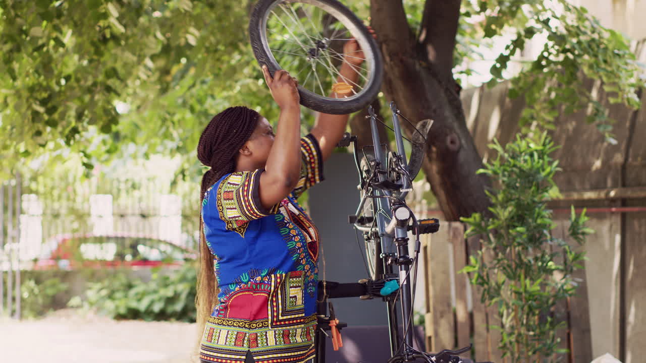 여자 자전거 바 ⁇  해체