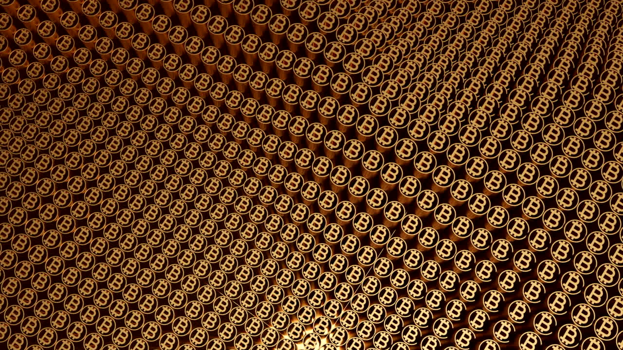 el fondo del patrón de bitcoin