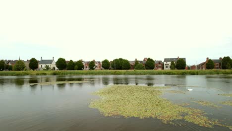 Luftaufnahme-Des-Wasserwerks-Im-Norden-Von-Belfast,-Ni