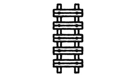 imágenes de animación de iconos de escaleras y canal alfa