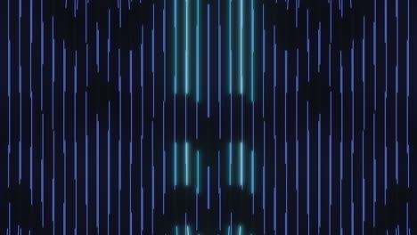 Blue-neon-lines-in-random-on-black-gradient