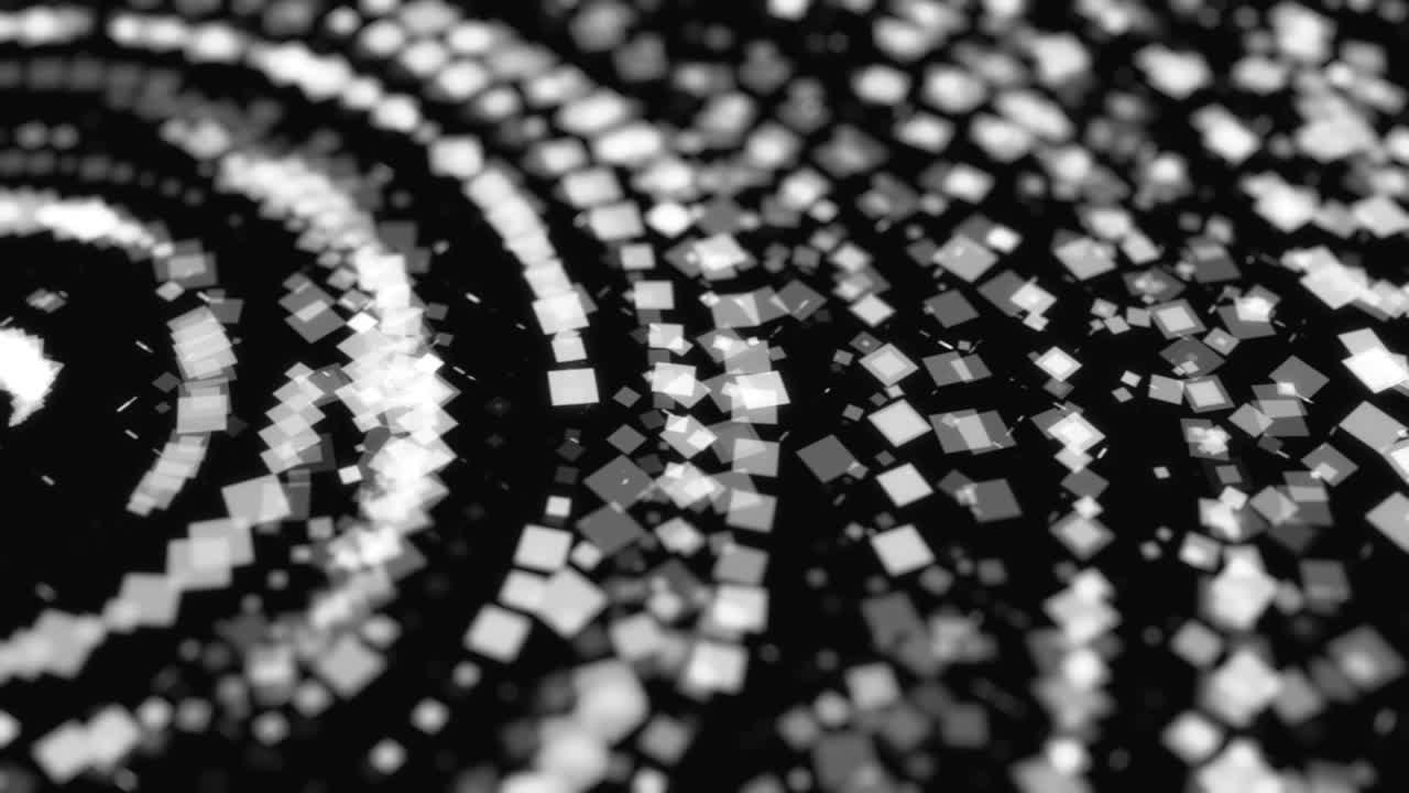 Abstrakt geometrisk mønster af firkanter