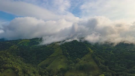 dramatic dense tropical forests of costa rica