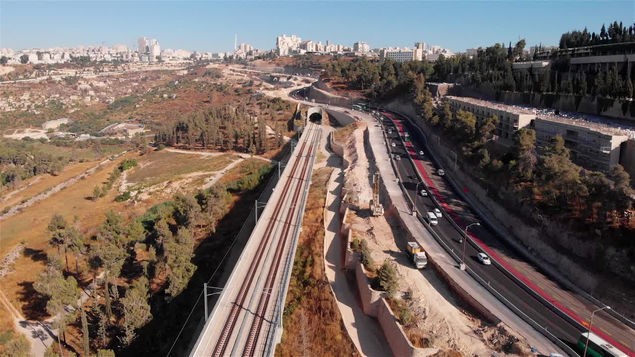 예루살렘 기차 노선 건설