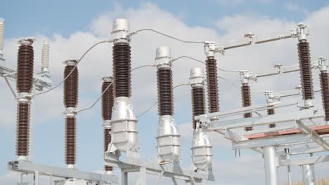 construction of a transformer substation