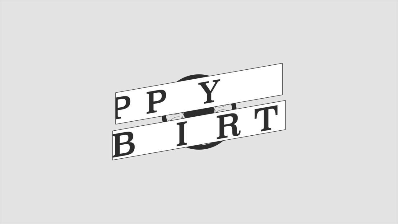 deseos de cumpleaños alegres girando con un diseño de rueda de bicicleta