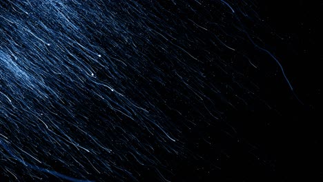 particles blue dust abstract light bokeh motion titles cinematic background loop