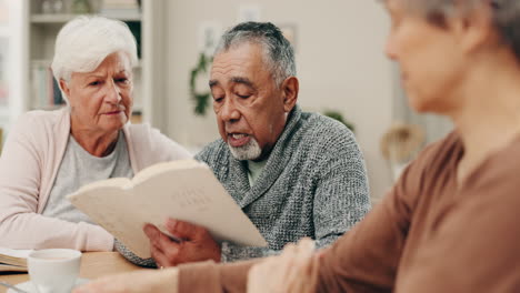 worship, reading or old man teaching in bible