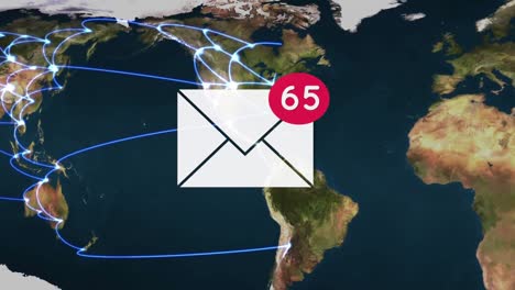 e-mails van over de hele wereld