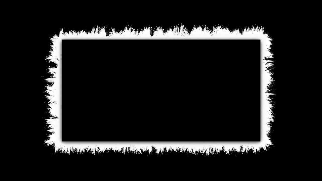 색으로 칠한 그룬지 프레임과 복사 공간, 검은색 배경에 스 모션 애니메이션