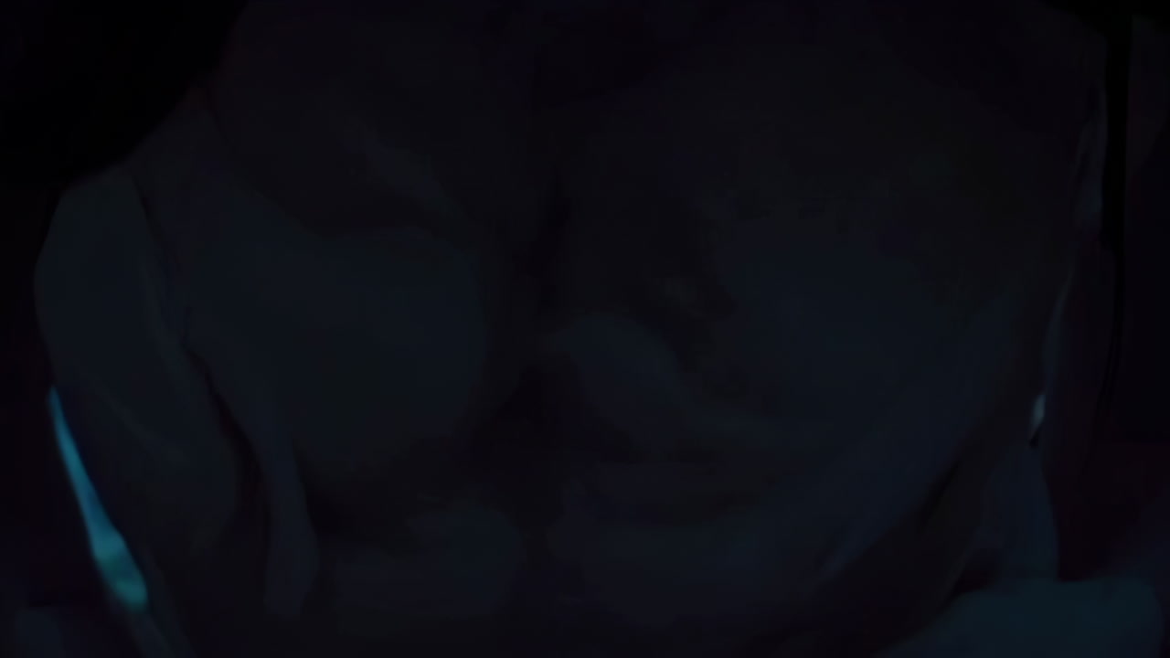 Woman in Silhouette at Dusk