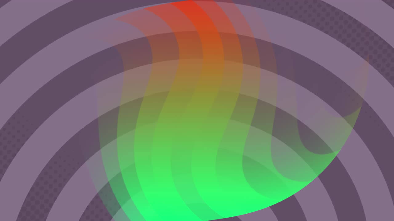 animación de círculos púrpuras y patrón en bucle sin costura