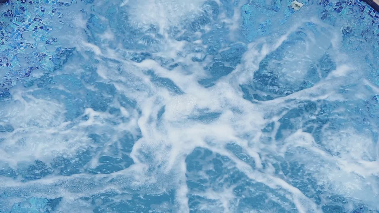 Hot Tub with Bubbles