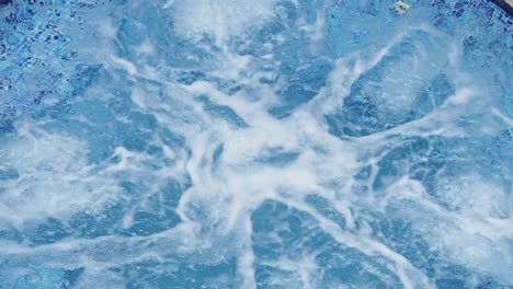 hot tub with bubbles
