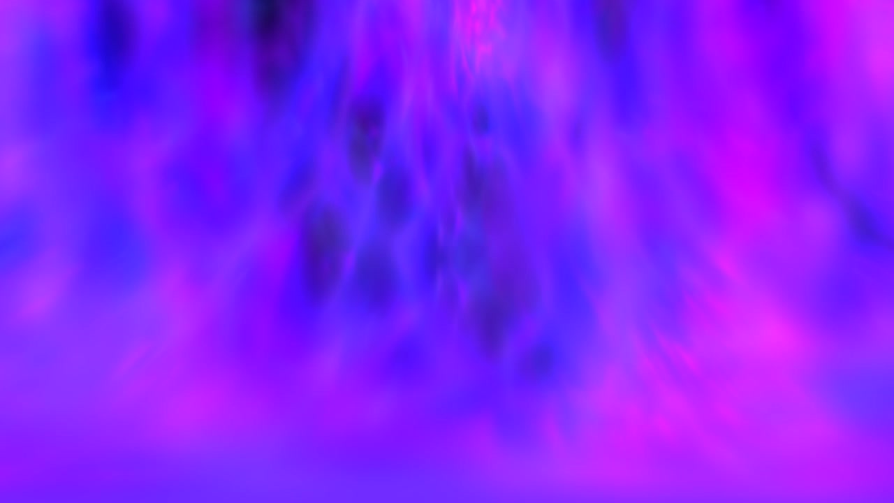 animación de las luces de la aurora boreal en colores de neón