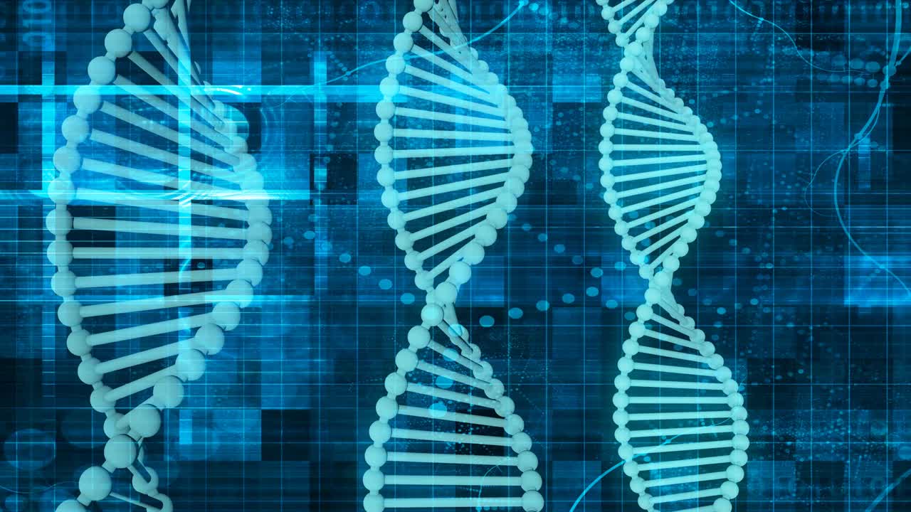 secuencia de código genético de arte de proteínas de adn