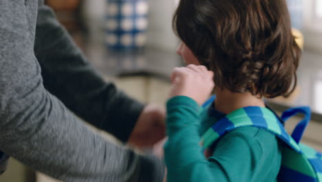 happy-boy-eating-breakfast-getting-ready-father-taking-son-to-school-enjoying-caring-for-childs-future