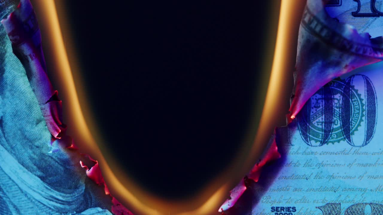 Burning Money: A Symbol of Financial Loss