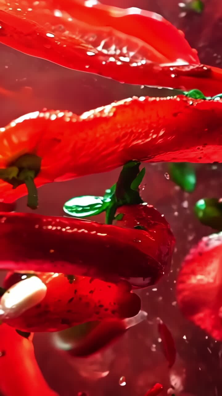 A red and green snake-like creature with red blood cells. The snake is surrounded by red blood cells and he is a virus