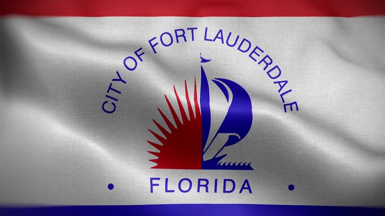 포트 로더데일, 플로리다, 미국 발 루프 배경