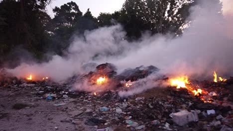 Waste-being-burned-on-a-remote-island-in-india-in-the-andaman-sea-because-waste-removal-of-tourist-hotel-waste-is-currently-unfunded-by-the-indian-government