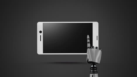 Robot-hand-using-smartphone