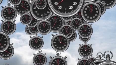 relojes de parada que caen