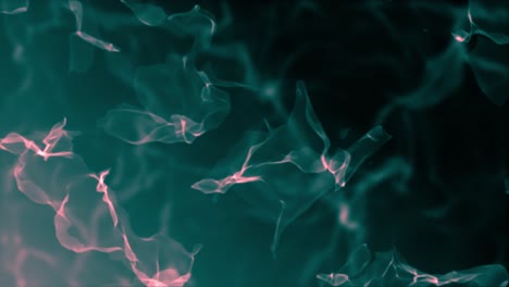 abstract background of smoke shapes moving upward