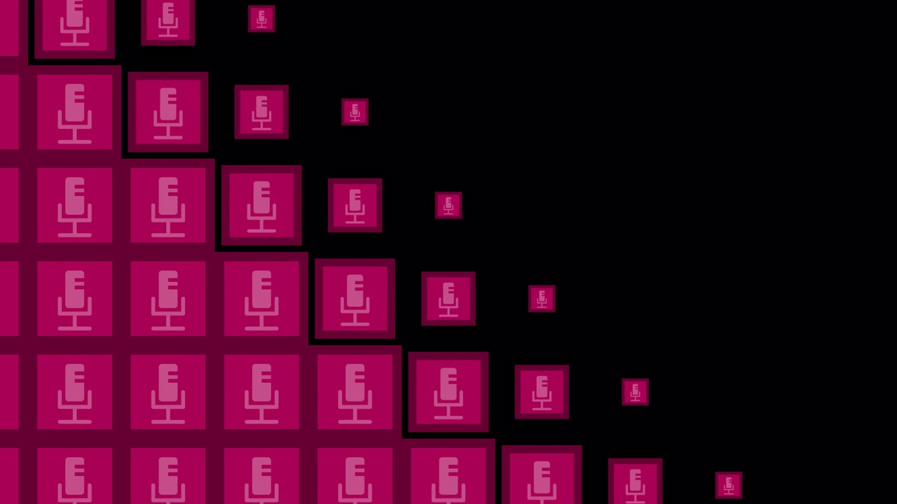 Microphone Icons Pattern