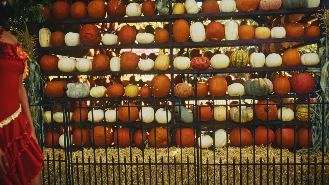Couple in Day of the Dead Costumes