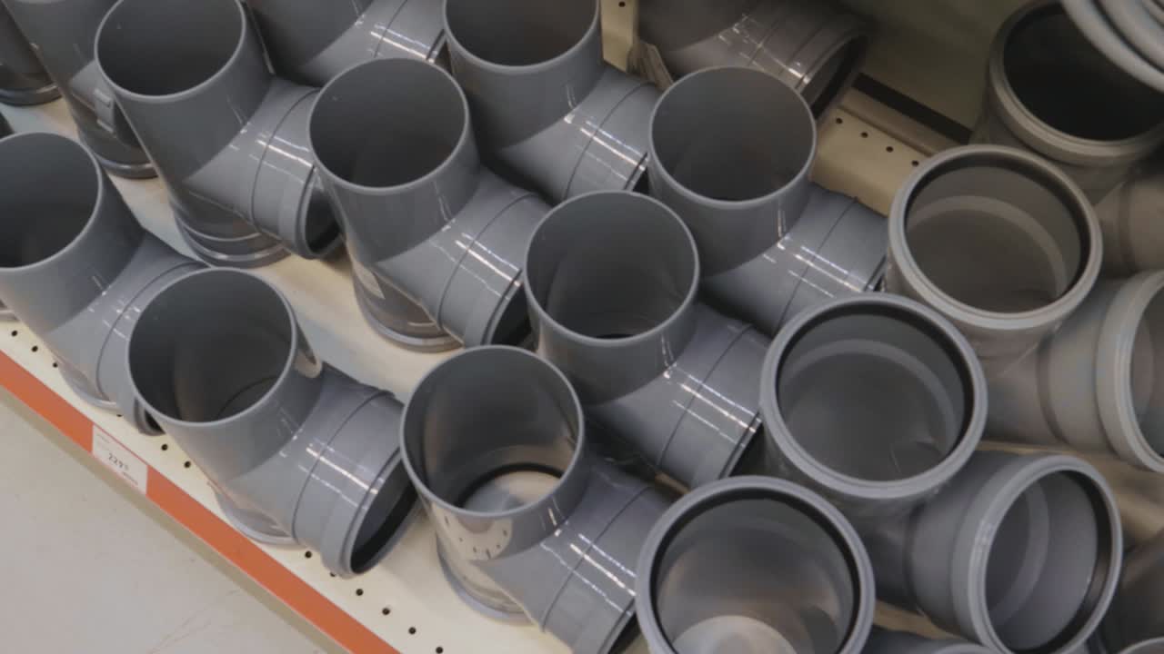 tuberías de cloruro de polivinilo plástico alcantarillado conexiones de inodoros plomería almacenamiento