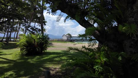 vista creativa del pintoresco puerto de azúcar en el puerto de douglas, en el norte de queensland, australia.