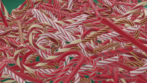 pile of christmas candy canes