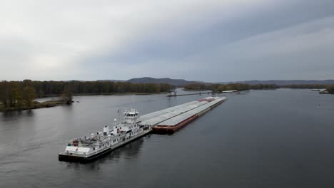 barge on the mississippi river-4