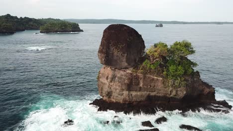 Isla-Tortuga-En-El-Océano-Pacífico-Cerca-Del-Archipiélago-De-Panamá