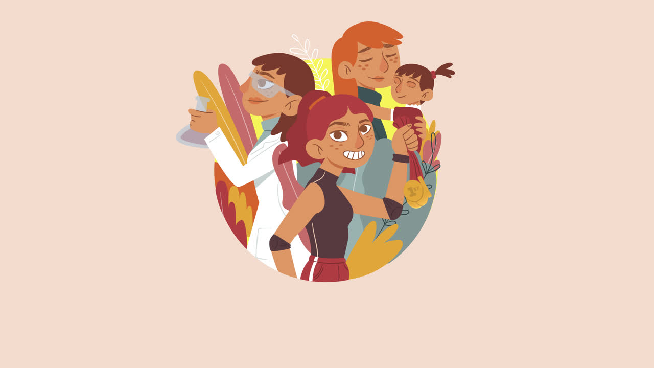 다양한 직업과 가정에서 여성